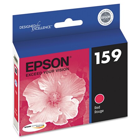 Epson (159) UltraChrome Hi-Gloss 2 Ink, Red T159720